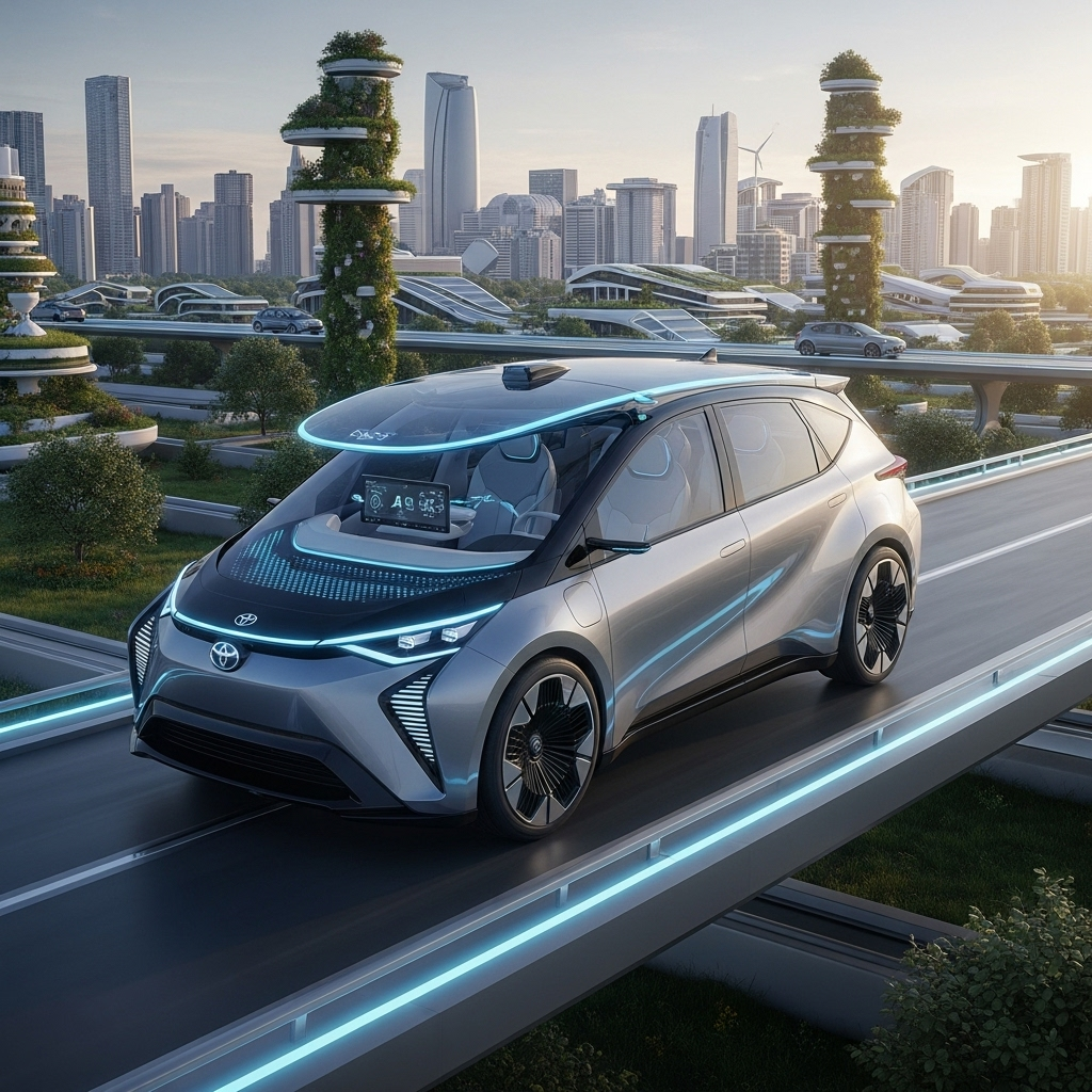 Przegląd przyszłości motoryzacji od Toyoty w roku 2025