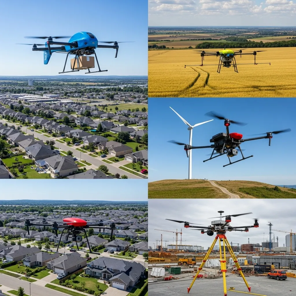 Technologia dronów w realnym świecie: przykłady zastosowań