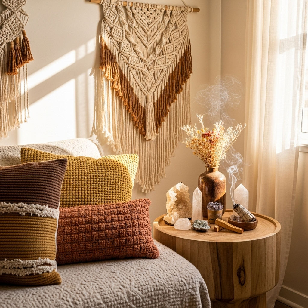 Magia boho: dodatki, które odmienią twoje wnętrze